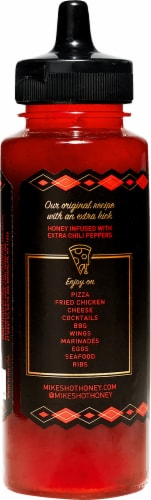 Mike's Hot Honey® Extra Hot Honey Perspective: left