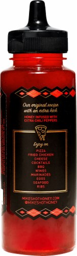 Mike's Hot Honey® Extra Hot Honey Perspective: left