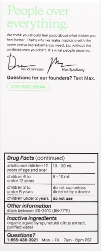 Genexa Kids' Allergy Syrup Perspective: left