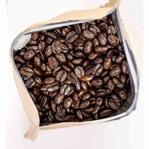 Stone Street Coffee - Dark Roast Kosher Blend Coffee | Whole Bean - 1 lb Perspective: left