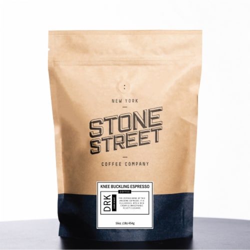 Stone Street Coffee Knee Buckling Espresso, Fine Grind (Espresso) - 1 lb Perspective: left