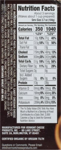 Cabot® Farmers Reserve Yellow Cheddar Mac & Cheese Perspective: left