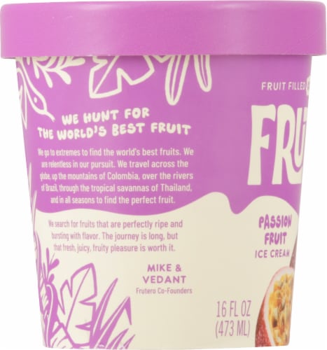 Frutero® Passion Fruit Ice Cream Perspective: left