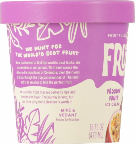 Frutero® Passion Fruit Ice Cream Perspective: left