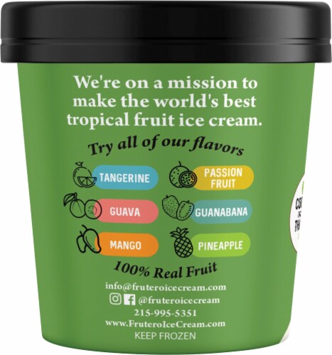 Frutero® Coconut Ice Cream Perspective: left