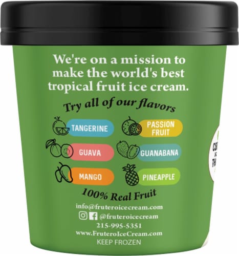 Frutero® Coconut Ice Cream Perspective: left