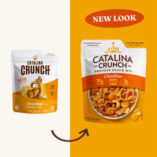 Catalina Crunch™ Cheddar Snack Mix Perspective: left