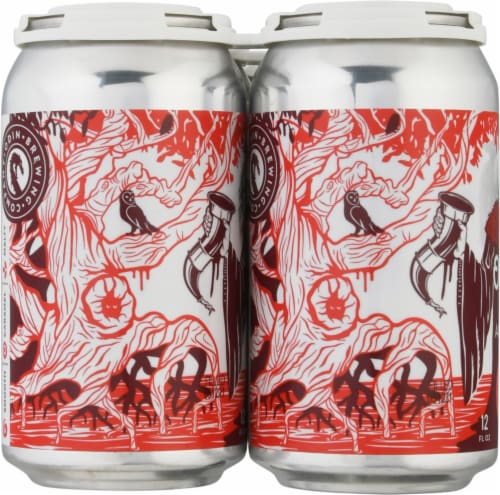 Odin Brewing Co Odin's Gift Amber Ale Beer Perspective: left