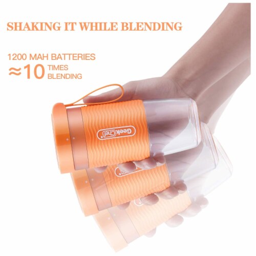 blender bottle orange dream shake