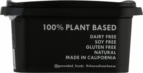 Grounded™ Onion & Chives Hemp Seed Cream Cheese Perspective: left