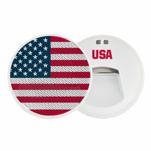 Speaqua USA Flag Speaker Perspective: left