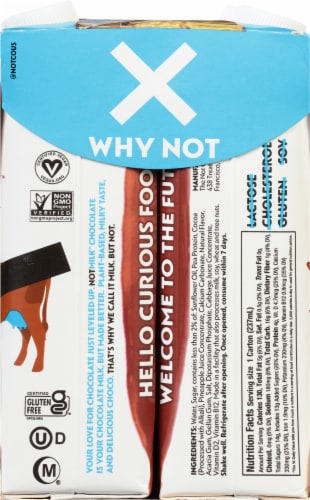 NotMilk™ Chocolate Plant Based Milk Perspective: left