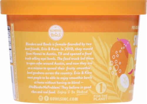 Blenders & Bowls Tropical Smoothie Bowl Perspective: left
