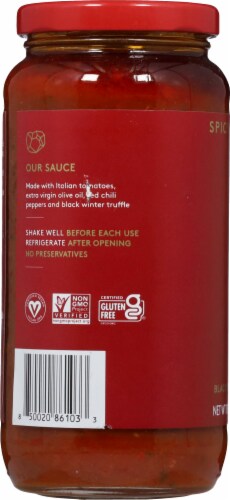 Truff Black Truffle Arrabiata Pasta Sauce Perspective: left