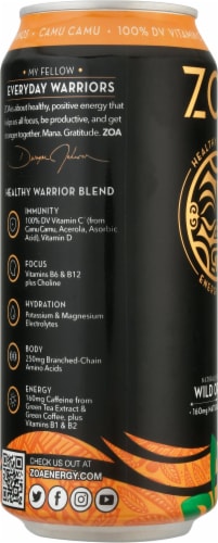 ZOA™ Wild Orange Energy Drink, 16 fl oz - Fred Meyer