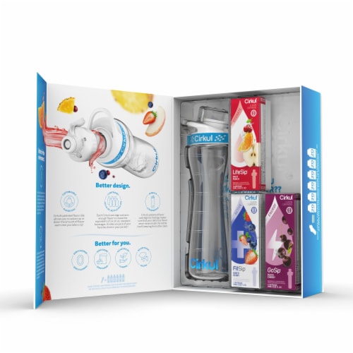 Cirkul® Starter Kit Water Bottle and Cartridge System