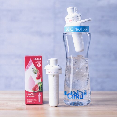 Cirkul® LifeSip® Watermelon Flavor Cartridge Perspective: left