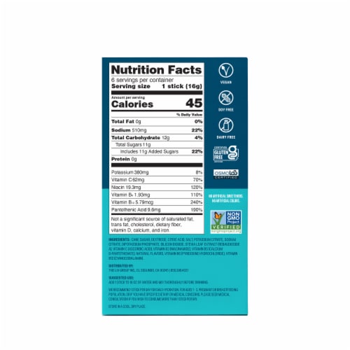 Liquid I.V.® Hydration Multiplier Pina Colada Electrolyte Drink Mix Perspective: left