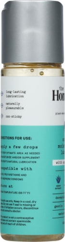 The Honey Pot® Organic Intimate Lubricant Moisturizing With Agave Extract Water Based Perspective: left