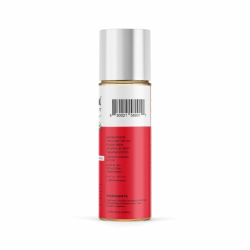 The Honey Pot Organic Intimate Lubricant Moisturizing Strawberry Flavor Water Based Perspective: left