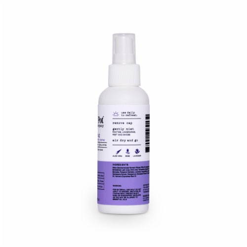 The Honey Pot® Lavender Rose Panty Spray Perspective: left