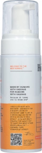 The Honey Pot Feminine Intimate Foaming Wash for Normal Skin Plant Derived & Hypoallergenic  Perspective: left