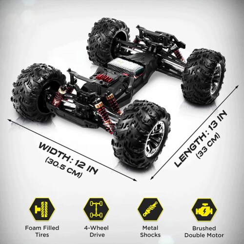 LAEGENDARY Legend 1 10 Scale RC Remote Control Car Up to 31 MPH Red Orange 1 Piece Kroger