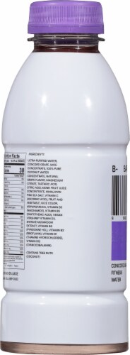 Barcode Concord Grape Fitness Water Bottle Perspective: left