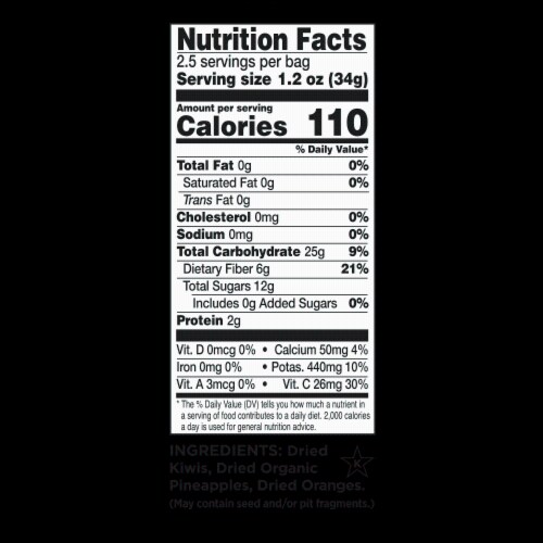 RIND Snacks Dried Fruit Variety Pack, 3oz Bags, 6 Bags Total Perspective: left