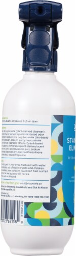 Pet Life Juniper Leaf Scented Stain and Odor Eliminator Perspective: left