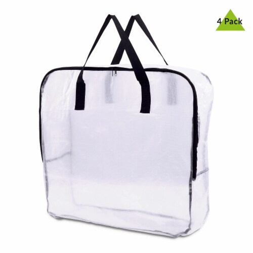 Clear Storage Bags, Underbed Tote for Clothing Organization, Durable Heavy  Duty Waterproof, Inches - City Market