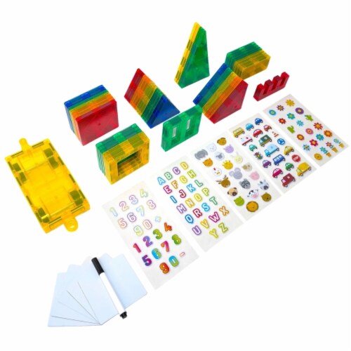 Tytan Tiles Magnetic Toy Tiles, 60 Pieces