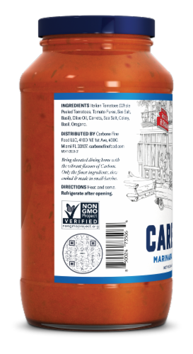 Carbone™ Marinara Delicato Perspective: left