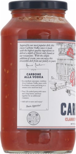 Carbone Classic Vodka Sauce Perspective: left