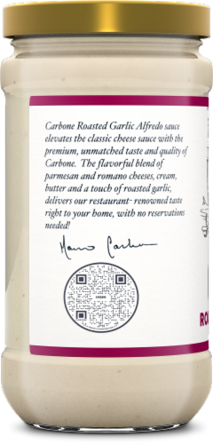 Carbone™ Garlic Alfredo Sauce Perspective: left