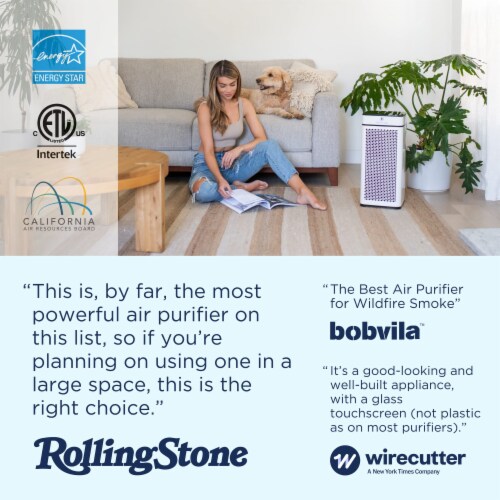 Medify MA40UV Air Purifier with True HEPA H14 Filter + UV Light