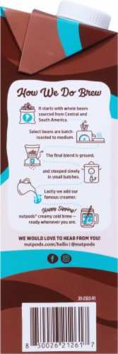 Nutpods® Dairy Free Creamy Vanilla Caramel Cold Brew Coffee Perspective: left