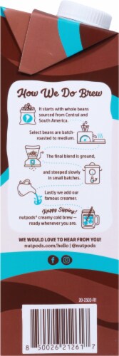 Nutpods® Dairy Free Creamy Vanilla Caramel Cold Brew Coffee Perspective: left