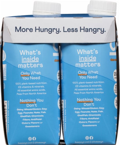 OWYN™ Meal Replacement Vanilla Nutritional Shake Perspective: left