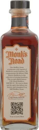 Monk's Road Fifth District Series II Kentucky Straight Bourbon Whiskey Perspective: left