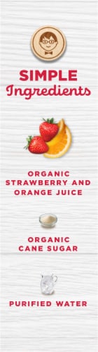 JonnyPops® Organic Summer Sunrise Water Popsicle Perspective: left