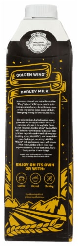Golden Wing® Plant-Based Dairy Free Barley Milk Perspective: left