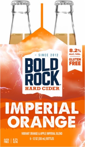 Bold Rock Imperial Orange Hard Cider Perspective: left