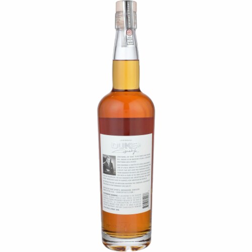 Duke Kentucky Straight Bourbon Whiskey Perspective: left