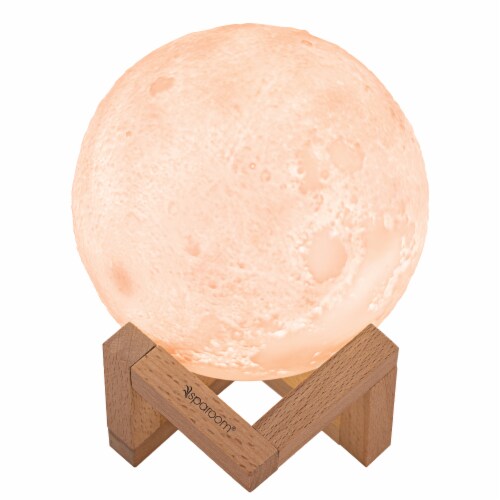 Selene - Moon Lamp Humidifier Perspective: left