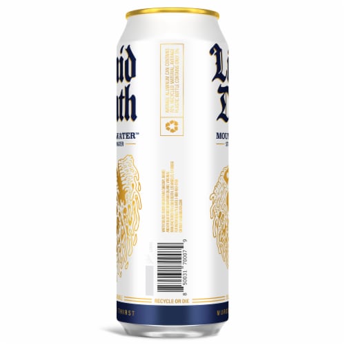 Liquid Death® Mountain Water Cans Perspective: left