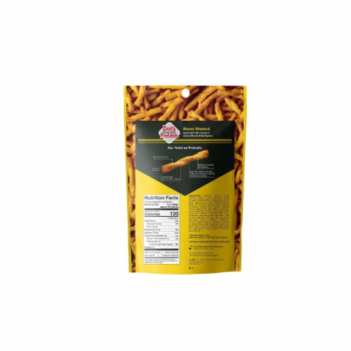 Dot's® Homestyle Honey Mustard Seasoned Pretzel Twists Perspective: left