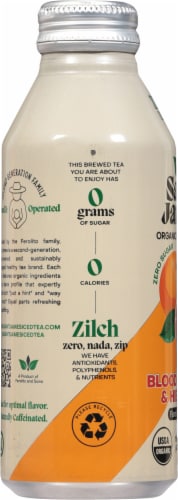 Saint James Organic Blood Orange & Hibiscus Black Tea Perspective: left