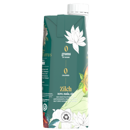 Saint James The White Lotus Mango Organic Black Tea Perspective: left