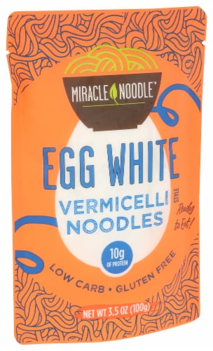 Miracle Noodle™ Gluten Free Vermicelli Style Egg White Noodles Perspective: left